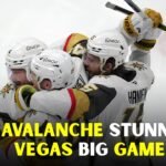 Vegas Golden Knights Beat Avalanche 3-1 in Big Game 2 Win