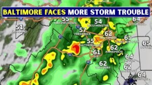 Baltimore Weather Forecast Warns of More Rain and Storm Chances