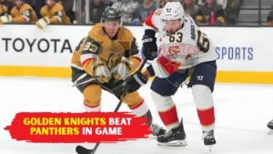 Golden Knights beat Panthers in Game 1 easily