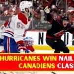 Carolina Hurricanes Win Overtime Thriller Against Canadiens