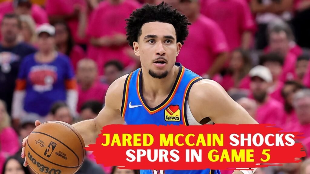 Jared McCain Shocks Spurs In Game 5
