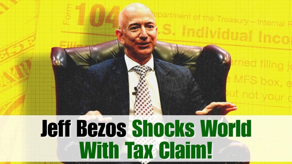Jeff Bezos says higher taxes on rich