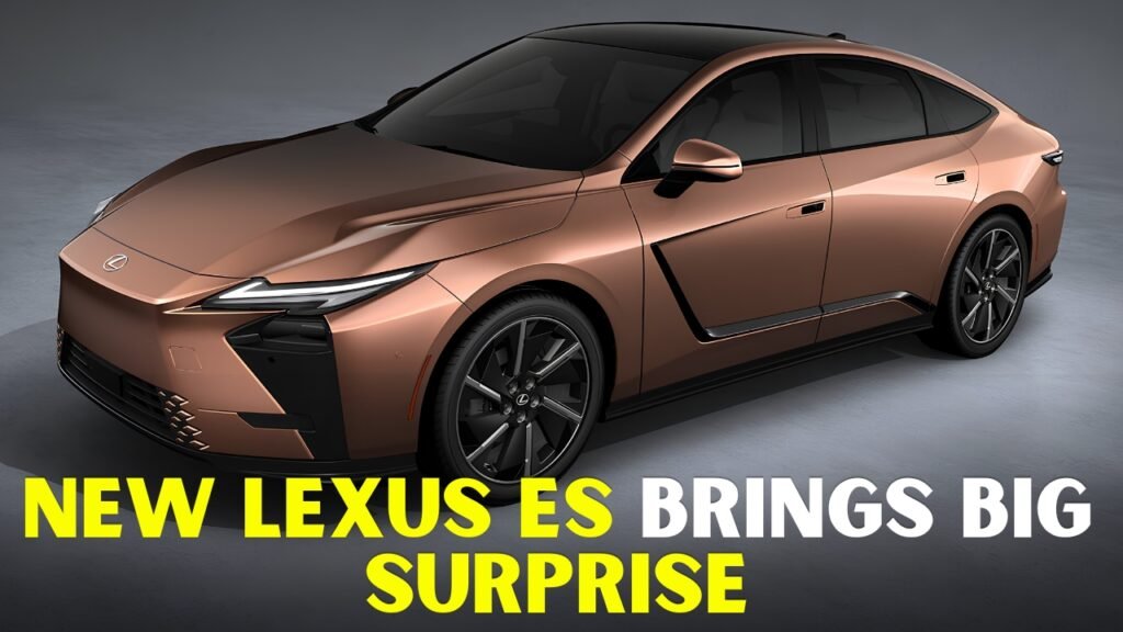 New Lexus ES Brings Big Surprise