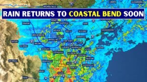Coastal Bend Rain Returns June 1 as Forecasters Track Another Weather Shift