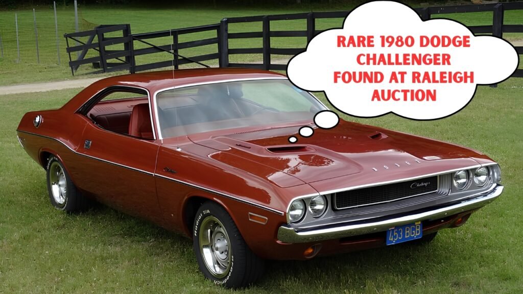 Rare 1980 Dodge Challenger Found At Raleigh Auction