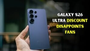 Samsung Galaxy S26 Ultra Price Drop Leaves Fans Disappointed