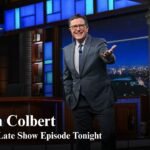 Stephen Colbert Hosts Final Episode of The Late Show Tonight