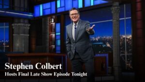 Stephen Colbert Hosts Final Episode of The Late Show Tonight