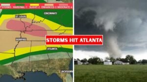 Atlanta Weather Forecast Shows Storms Moving Into the Area
