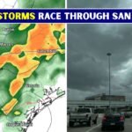 San Antonio Weather Radar Shows Strong Storms Moving Quickly Across the Area