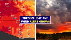 Tucson Weather Alert as Rising Heat and Strong Winds Cause New Concerns