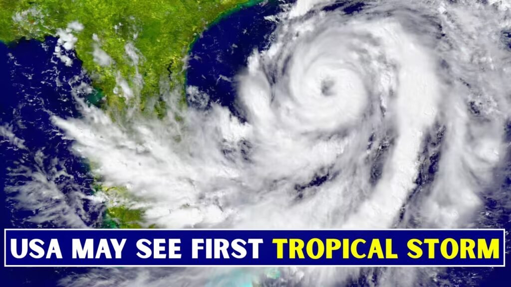 First Tropical Storm