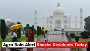 Agra Weather Today Brings Heavy Rain and Thunderstorm Alert