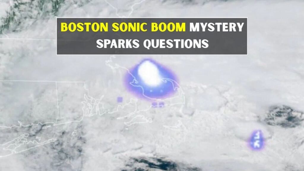 Boston Sonic Boom Mystery Sparks Questions