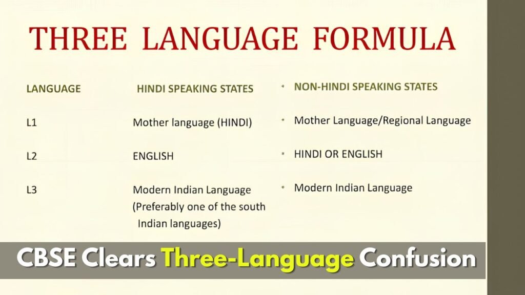 CBSE Three Language Policy Gets Major Clarification