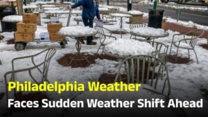 Philadelphia weather shows changing conditions ahead