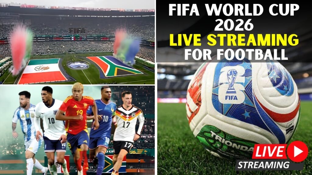 FIFA World Cup 2026 Live Streaming for Football