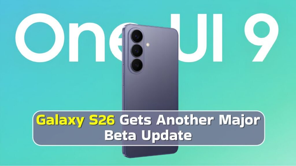 Galaxy S26 Gets Another Major Beta Update