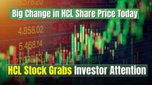 HCL Share Price Today Sudden Change in Stock Triggers Investor Interest