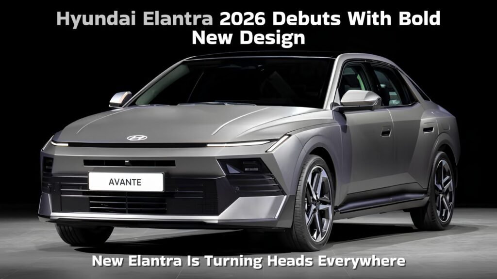 Hyundai Elantra 2026 Debuts With Bold New Design