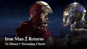 Iron Man 2 Returns to Disney+ Streaming Charts
