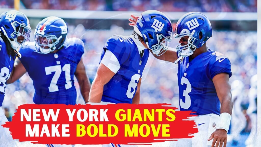New York Giants Make Bold Move