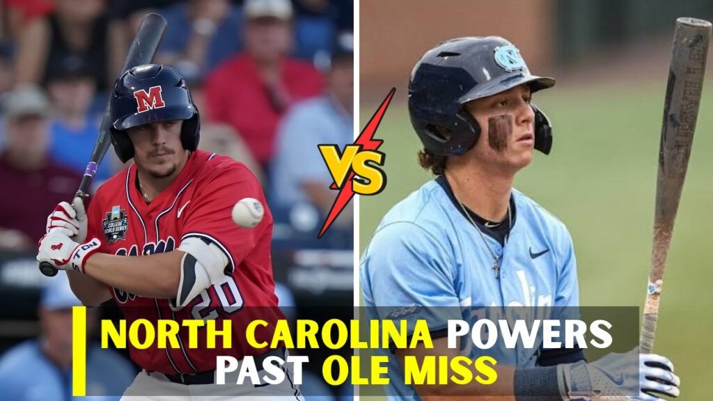 North Carolina Powers Past Ole Miss