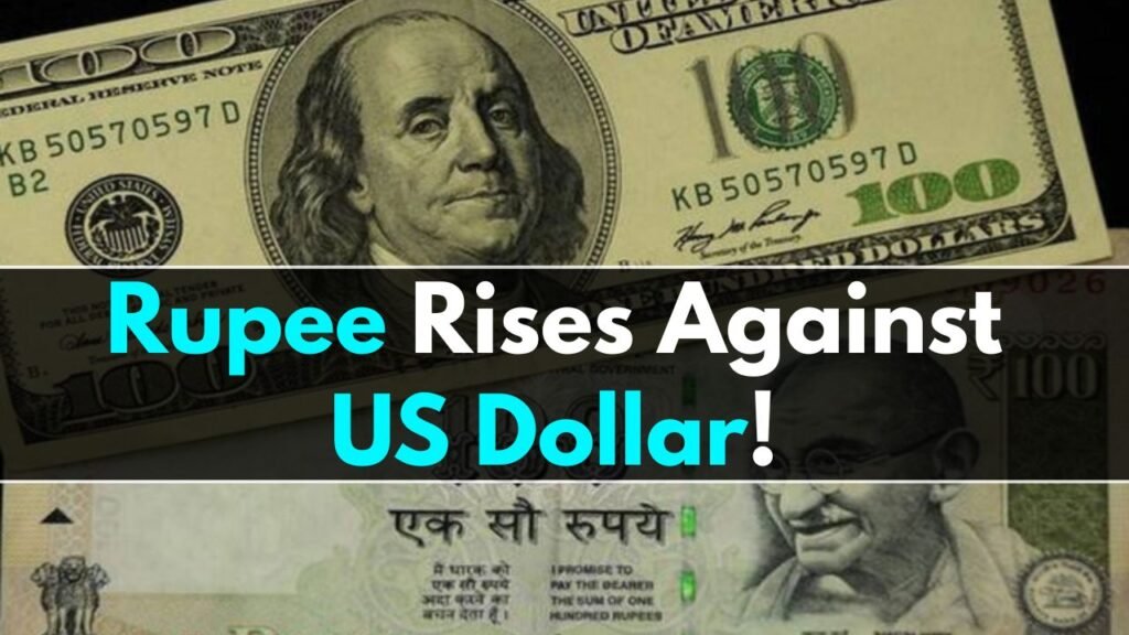 Rupee Rises 58 Paise Against US Dollar