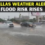Dallas weather update shows increased flood risk and severe rain conditions