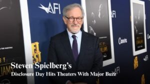 Steven Spielberg’s new film Disclosure Day opens in theaters