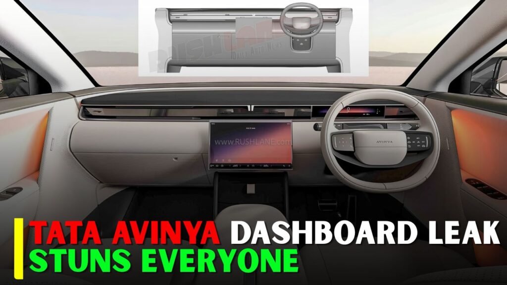 Tata Avinya Electric SUV Dashboard
