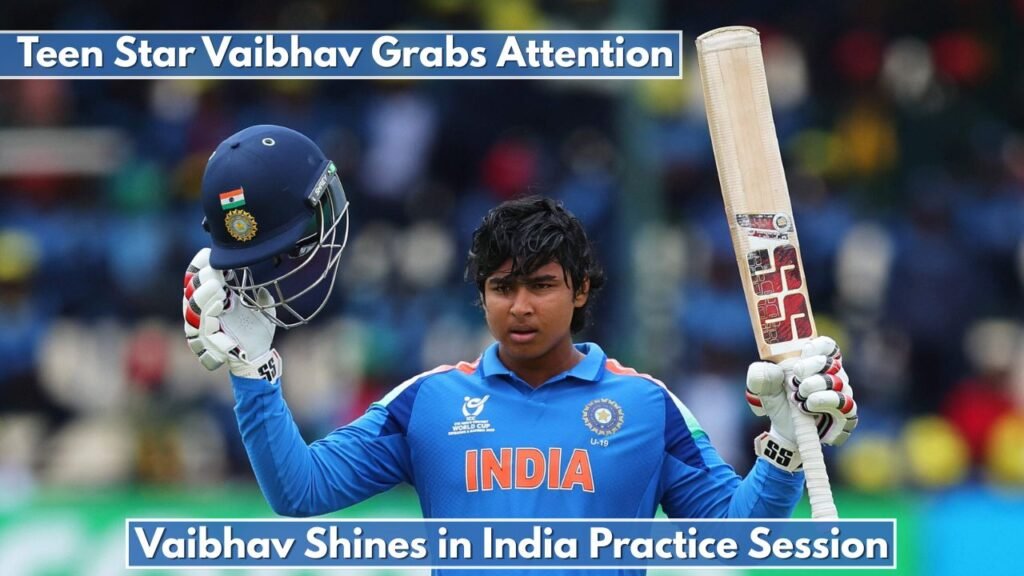 Teen Star Vaibhav Grabs Attention