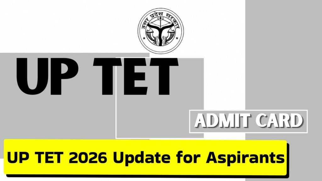 UP TET Admit Card 2026