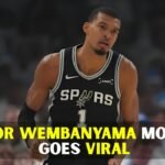 Victor Wembanyama Draws Hard Foul That Gets NBA Fans Talking