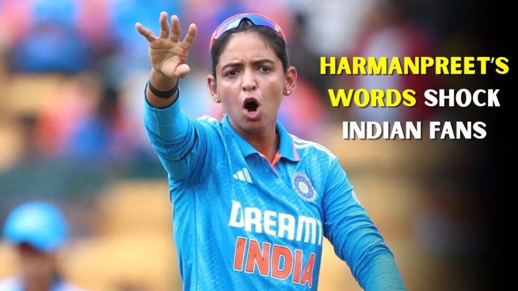 Harmanpreet Kaur Breaks Silence