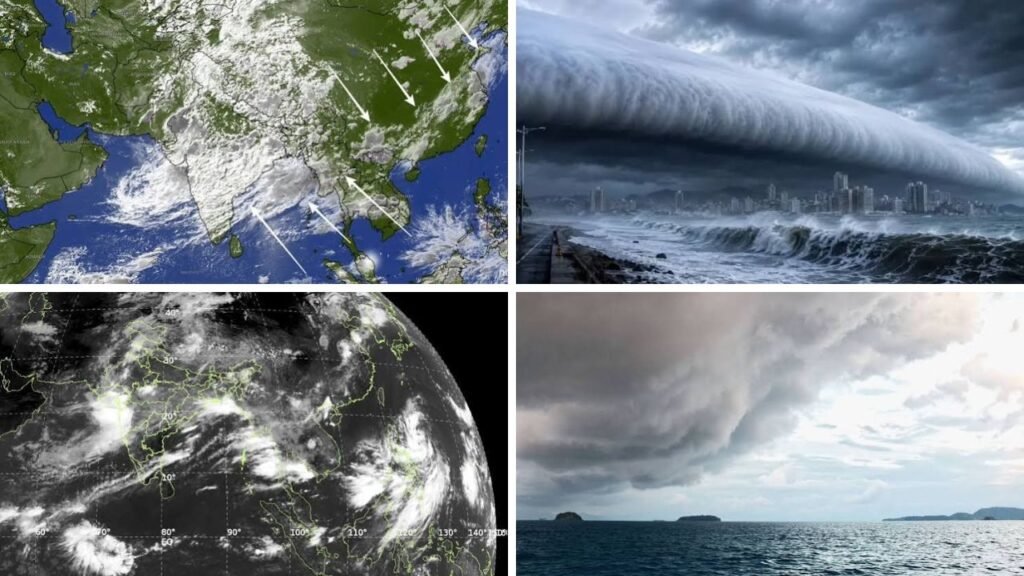 10000 Kilometer Rain Cloud Spotted From India to South Korea