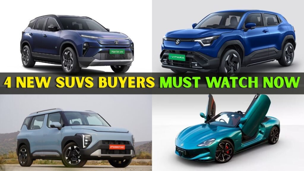4 New SUVs Launching in India