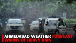 Ahmedabad Weather Forecast Warns of Heavy Rain and Thunderstorms Today