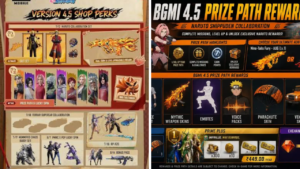 BGMI 4.5 Update Introduces Naruto Collaboration With New Locations Ninja Abilities and Rewards