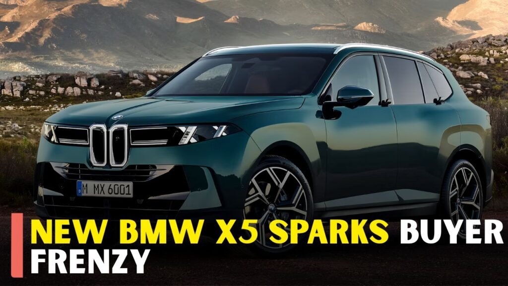 BMW X5 2027 Gets Five Engine Options