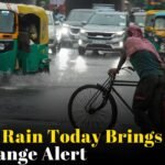 Delhi Rain Today Brings Relief as Orange Alert Remains in Effect Across Several States