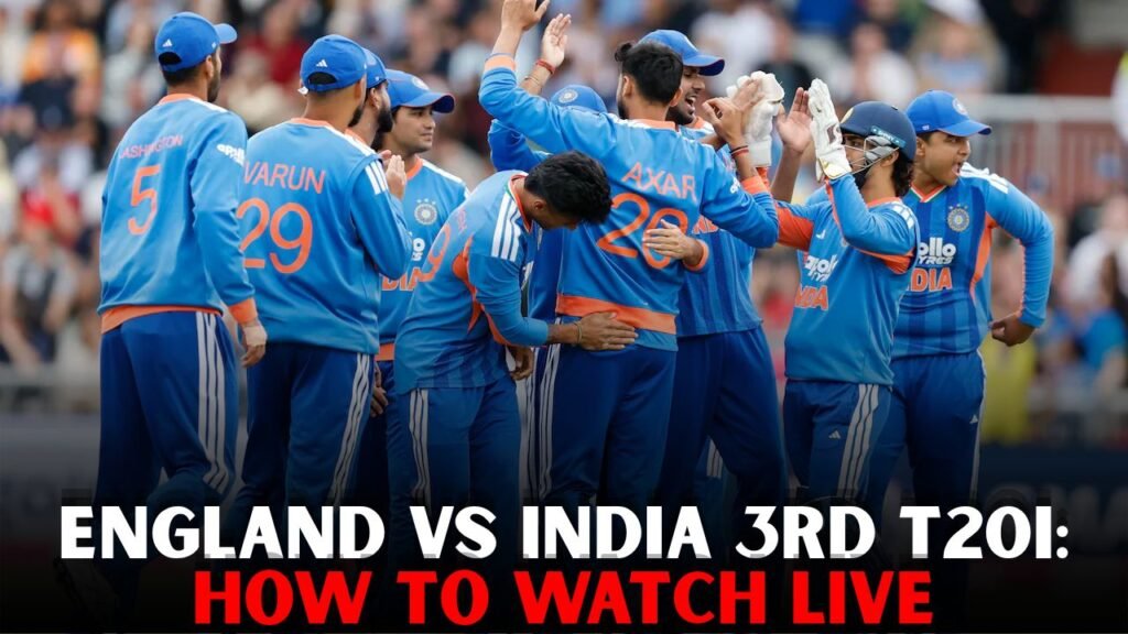 England vs India 3rd T20I
