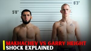 Islam Makhachev vs Ian Garry Height Difference Can It Make a Difference in the UFC 330 Fight