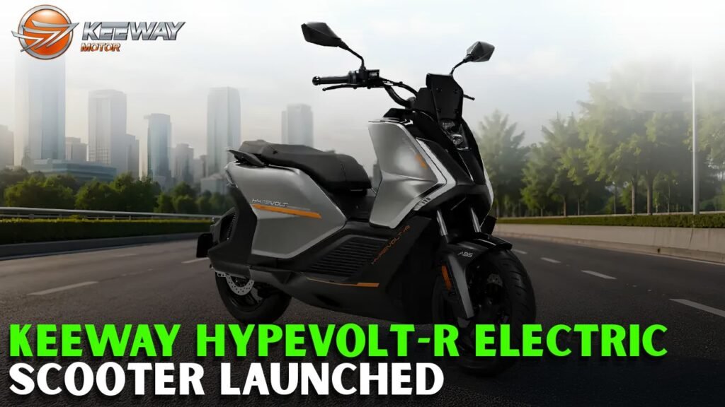 Keeway Hypevolt-R Electric Scooter Launched
