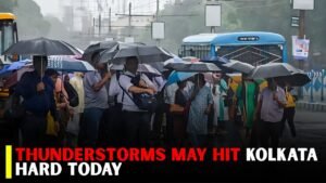 Kolkata Weather Today IMD Predicts Heavy Rain and Thunderstorms Across the City