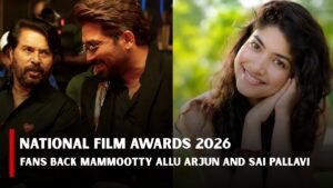 National Film Awards 2026 Fans Back Mammootty Allu Arjun and Sai Pallavi