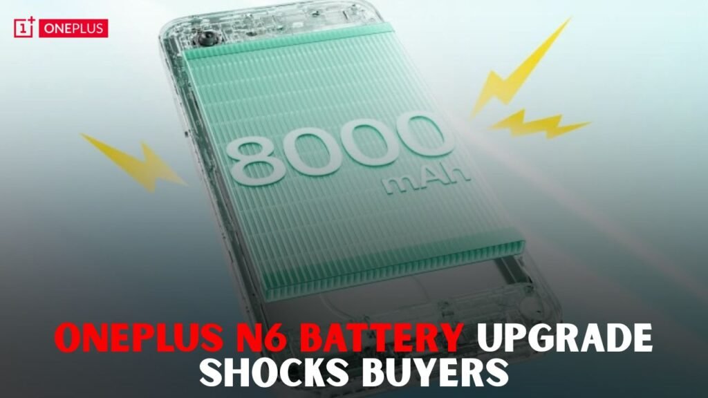 OnePlus N6 Battery Upgrade