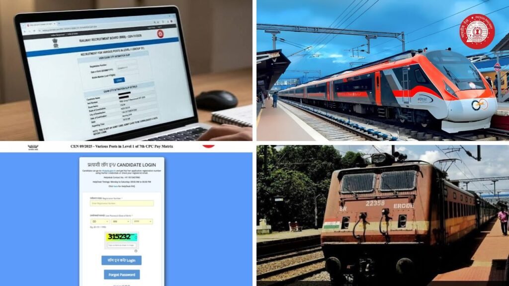 Railway Group D Exam City Intimation Slip 2026