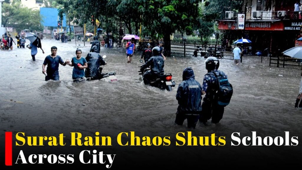 Surat Heavy Rain Shuts Schools