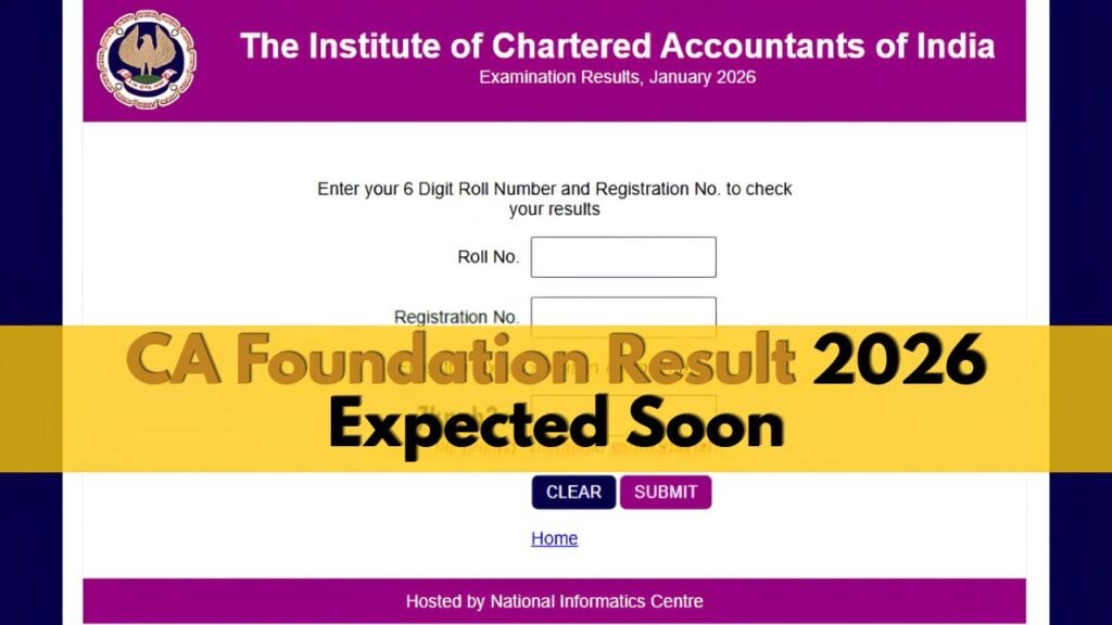 CA Foundation Result May 2026 Expected Soon